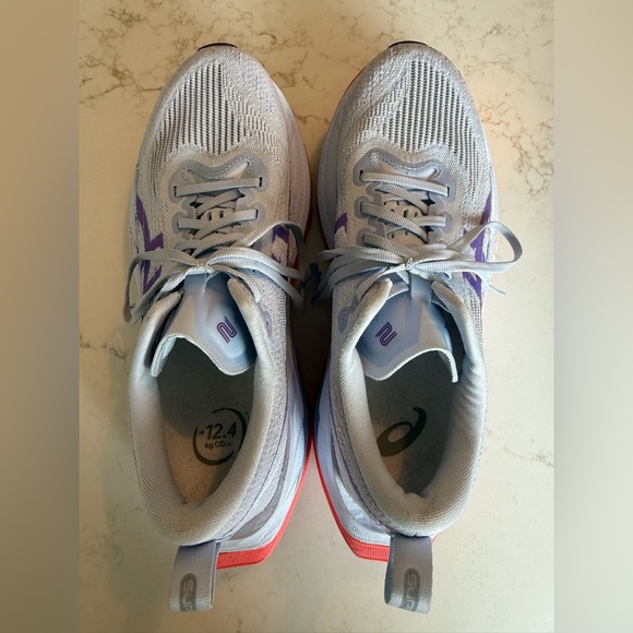 Asics superblast 2 lilac/orange Women’s 8 - Picture 5 of 8